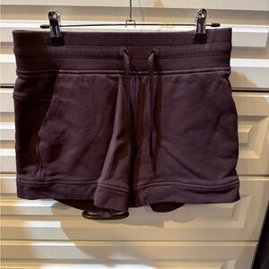 Lululemon Athletica Dark Purple Athletic Shorts